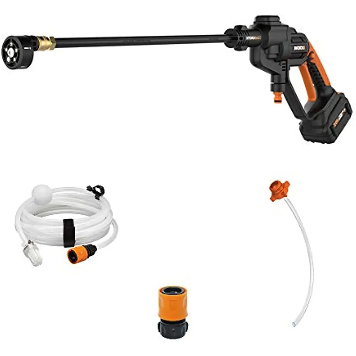 

Worx Hydroshot 20V Power Share 320 PSI Portable Power Cleaner -WG620 (Battery & Charger Included)