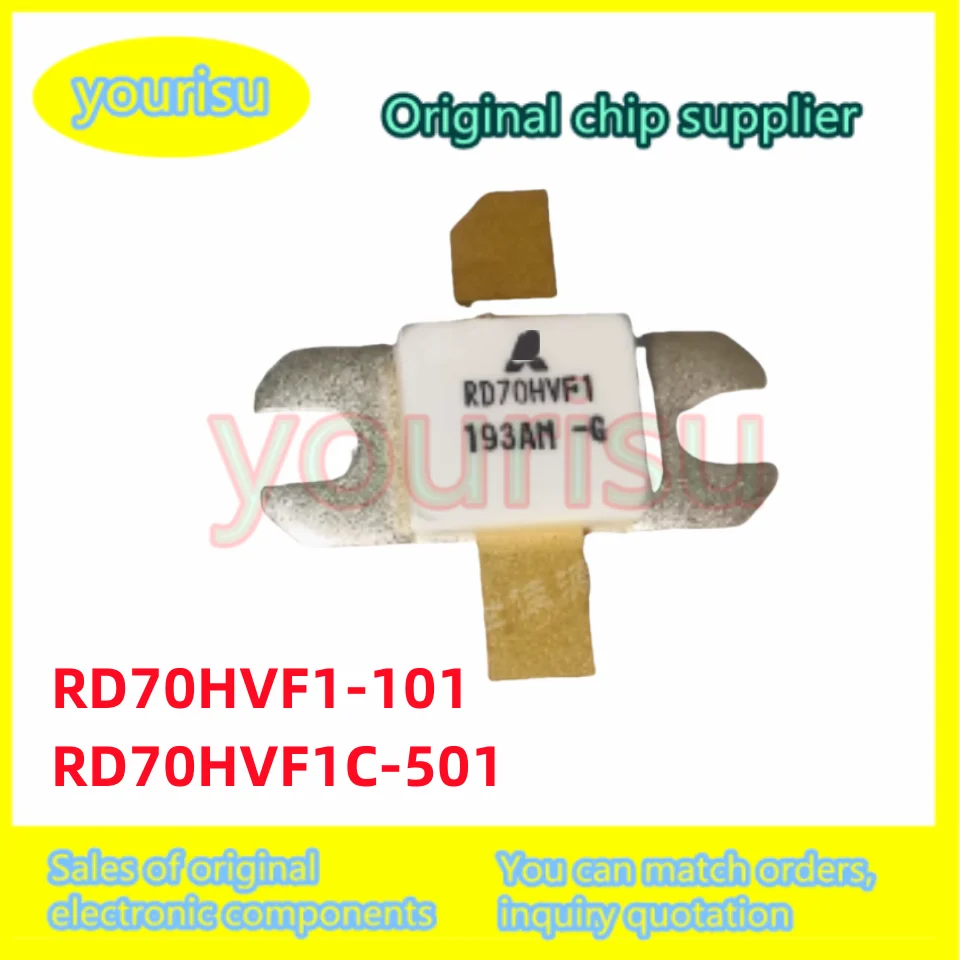 

1Pcs/Lot Original RD70HVF1 RD70HVF1-101 RD70HVF1C RD70HVF1C-501 RD70HHF1 RD70 High frequency radio frequency amplifier module