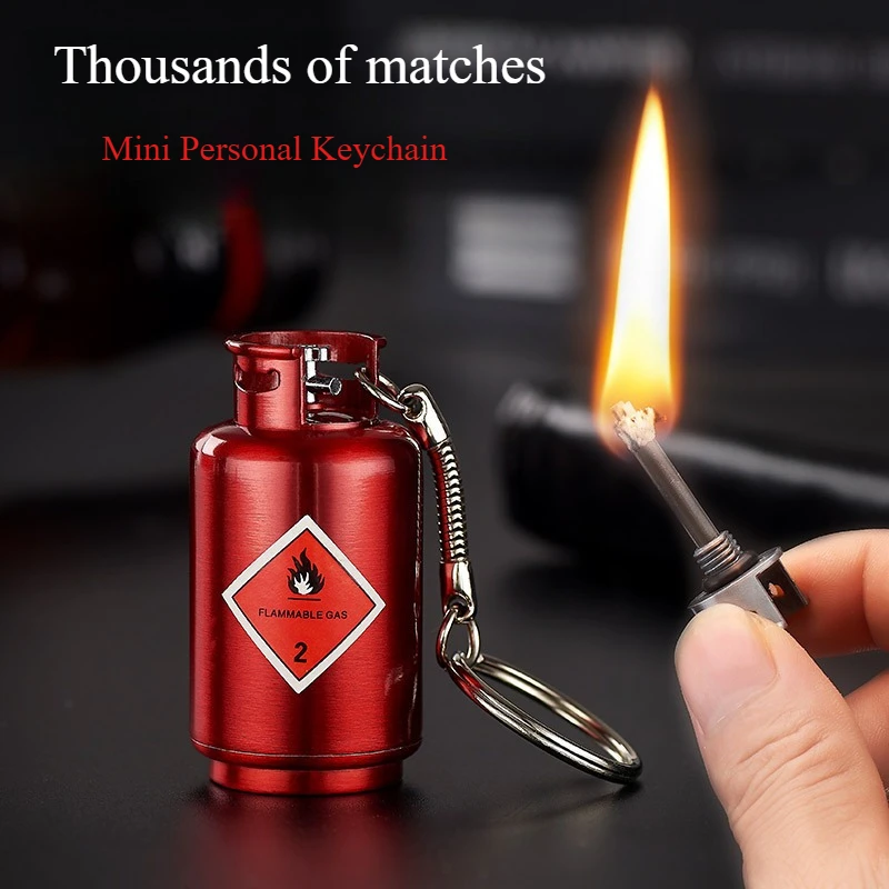 Permanent Match Retro Metal Multifunctional Portable Waterproof Lighter for Emergency Survival Lighter Outdoor Gadget