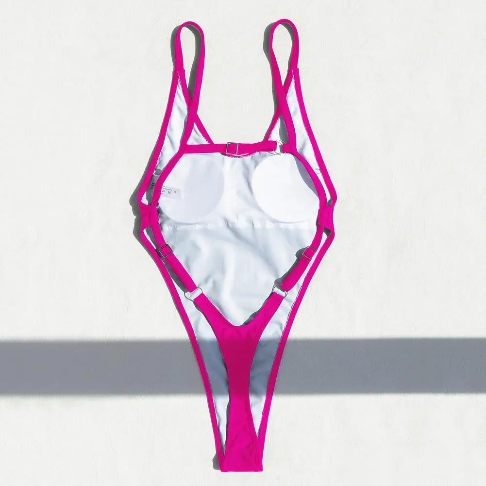 Sexy Backless String Mini Micro Thong Women Swimwear One Piece Swimsuit Female Monokini High Leg Cut Bathing Suit Swim image 5