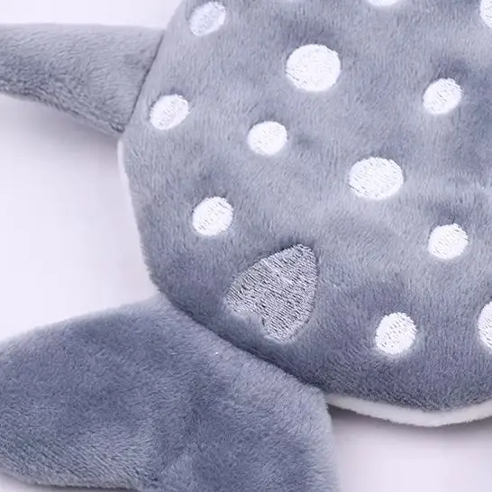 กระเป๋าใส่เหรียญปลาฉลามตุ๊กตาการ์ตูนน่ารัก - กระเป๋าสตางค์สัตว์ตุ๊กตาสำหรับผู้หญิงและเด็กพร้อมซิปปิด