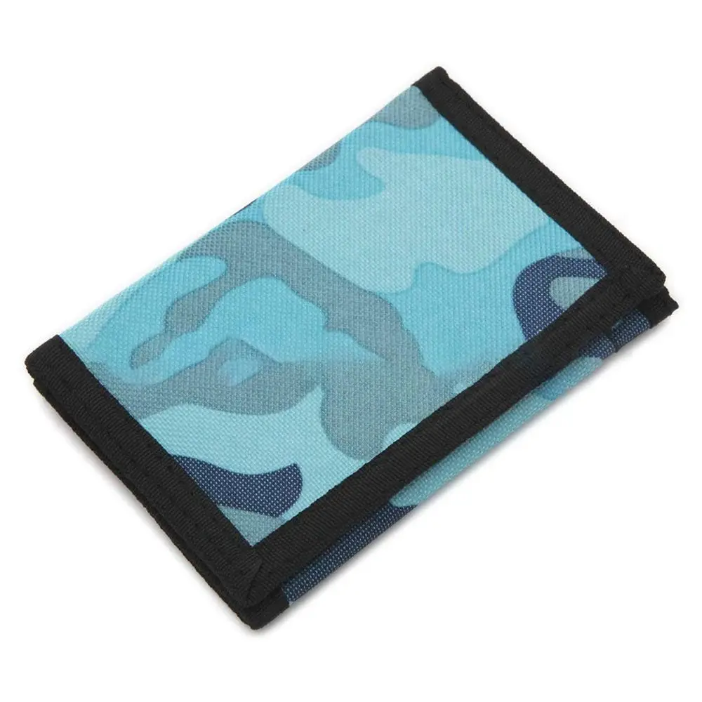 Fashion Multifunctional Slim Wallet Outdoor Classic Travel Coin Purse Women Man with Zipper Trifold Sports Wallet
