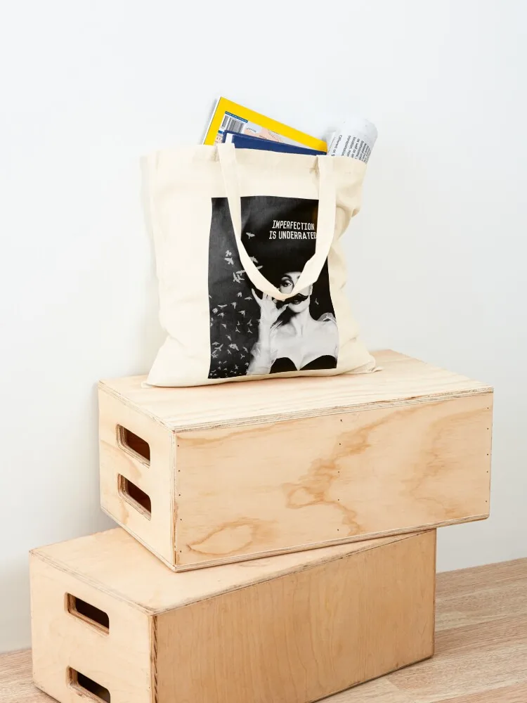 HELENA BONHAM CARTER - IMPERFECTION IS UNDERRATED Tote Bag shopping trolley bag bag for beach Women bags