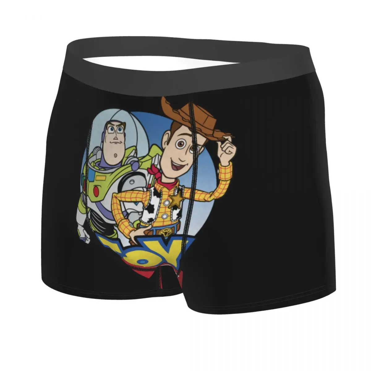 Custom Toy Story Woody Buzz Lightyear Underwear Men Breathable