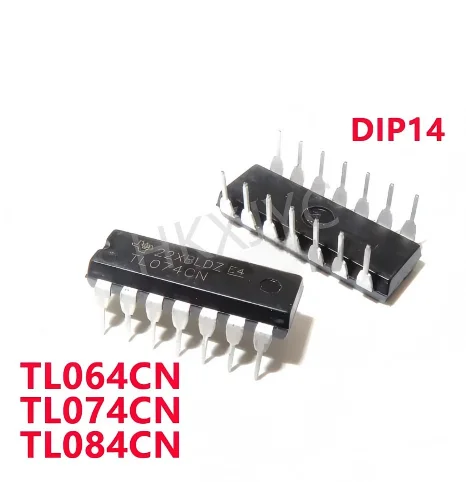 10/Piece New TL064CN TL074CN TL084CN DIP14 JFET four-channel operational amplifier chip In Stock