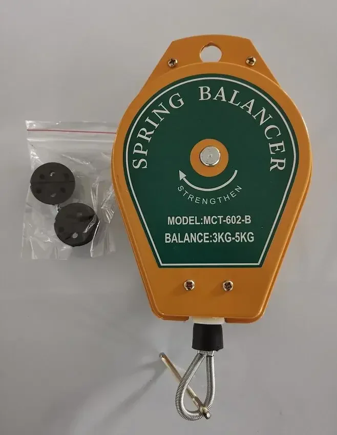 MCT-602 Spring Balancer, 3.5-5.0kg, Hook Puller, Industrial Use, Electric Screwdriver Balancer, Wire Rope