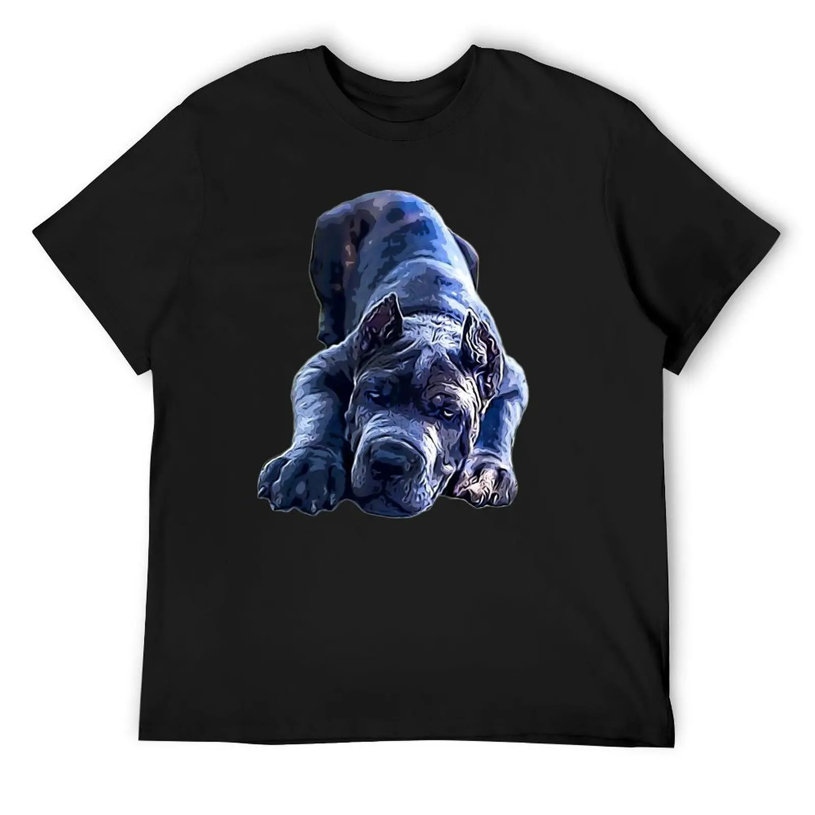 

Cane Corso Sneak Up T-Shirt for a boy blue lock hippie clothes tshirts personalised vintage t shirt men