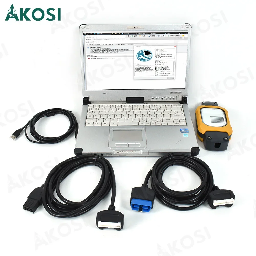 

Автомобильный сканер для экскаватора vol-vo vcads obd 2 для vol-vo 88890020 tech tool 2,8 dev2tool программное обеспечение диагностический сканер для грузовика + CFC2