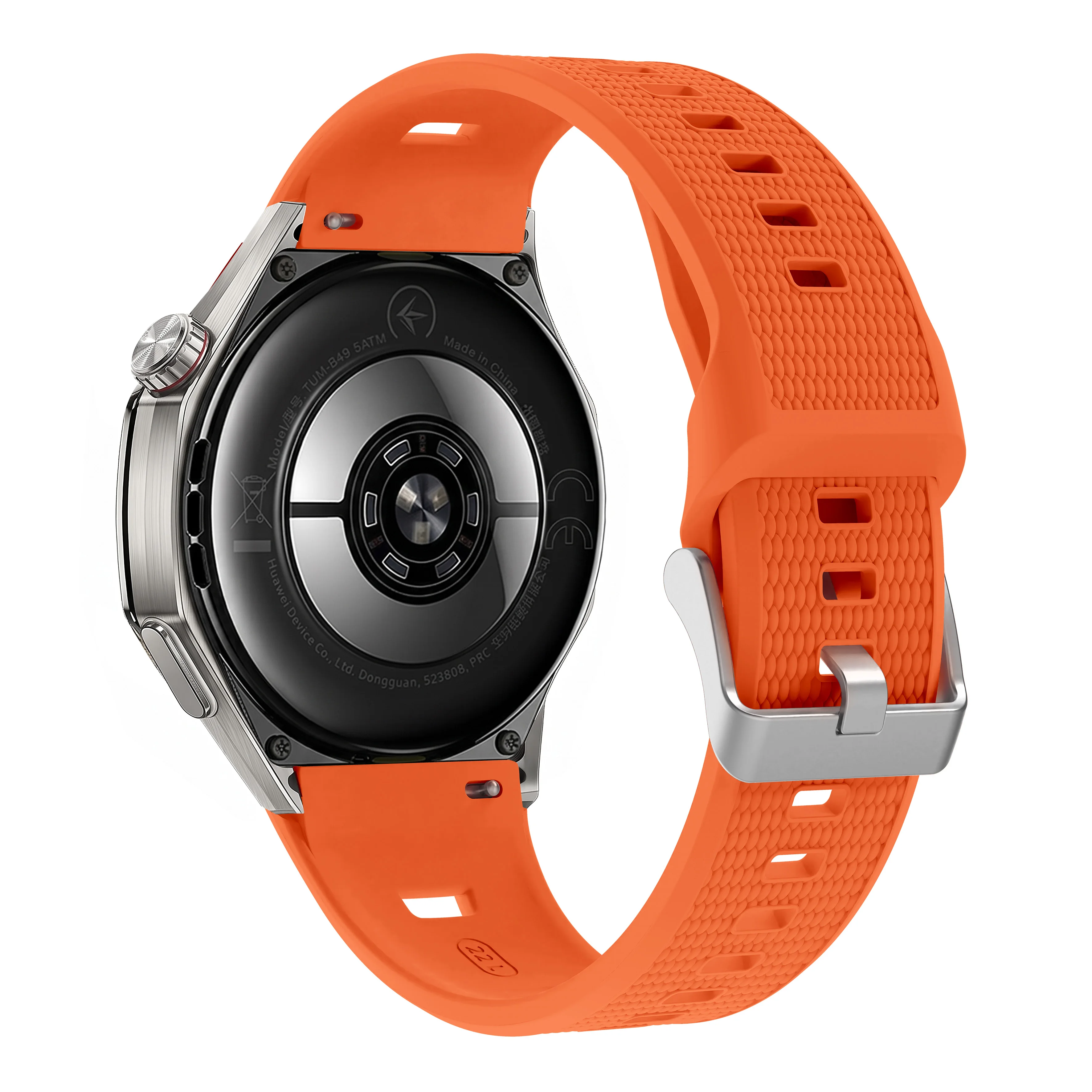 Original 1:1 Nahtloses Armband für Huawei Watch GT 7 Pro 46mm Sport Silikon Atmungsaktives Armband Correa HUAWEI Watch GT 6 Pro Band – Detail 2