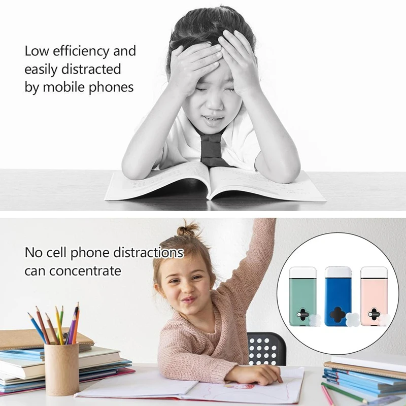 Cell Phone Lock Box With Timer For Iphone And Android,Help To Be Self-Discipline And Focus, Prevent Phone Addiction I6G4