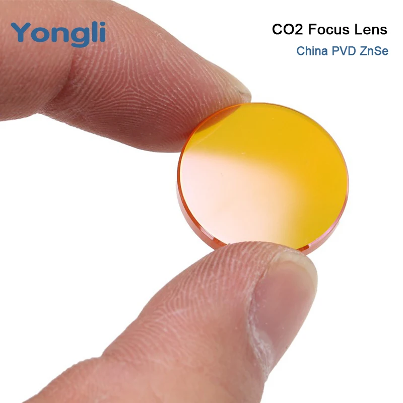 Yongli Dia.20mm Focus Lens PVD ZnSe FL 38.1 50.8  63.5 76.2 95.25 101 127 190mm Laser Equipment Parts
