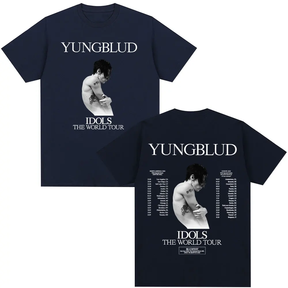Yungblud IDOLS The World Tour 2025 Merch T Shirt Fan Gift Men