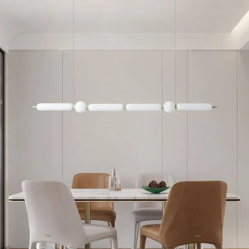 

Креативная длинная подвесная люстра - Минималистичный светильник для ресторана, гостиной и барной стойки