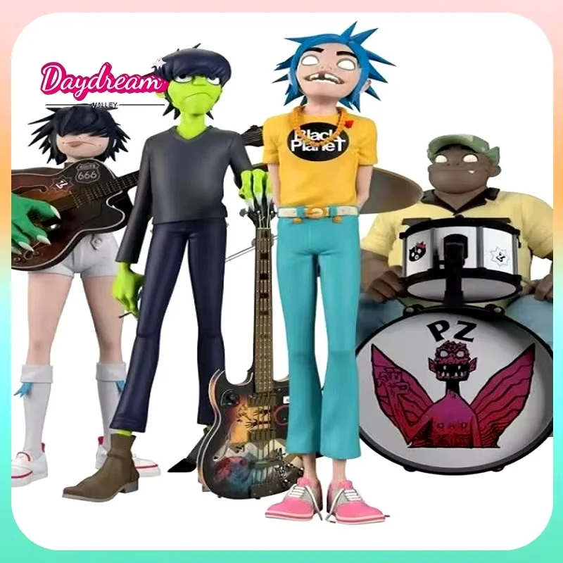 Anime Rock Band Gorillaz Figures Gorillaz Band Action Figure Virtual Band 2d Noodle Murdoc Russel For Children's Birthday Gifts