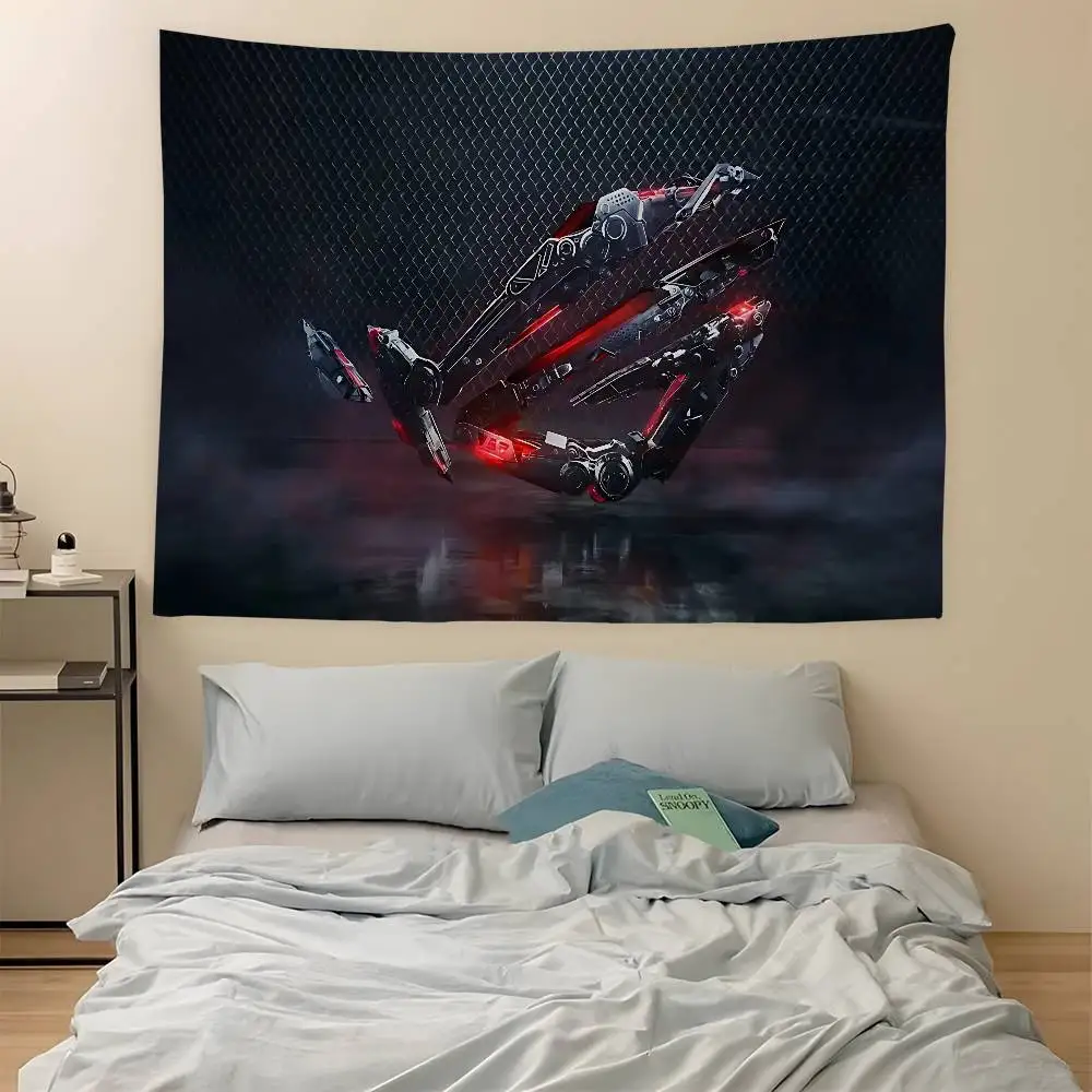 A-AsuS-S R-ROG Cartoon Tapestry Wall Hanging Decoration Household Home Decor