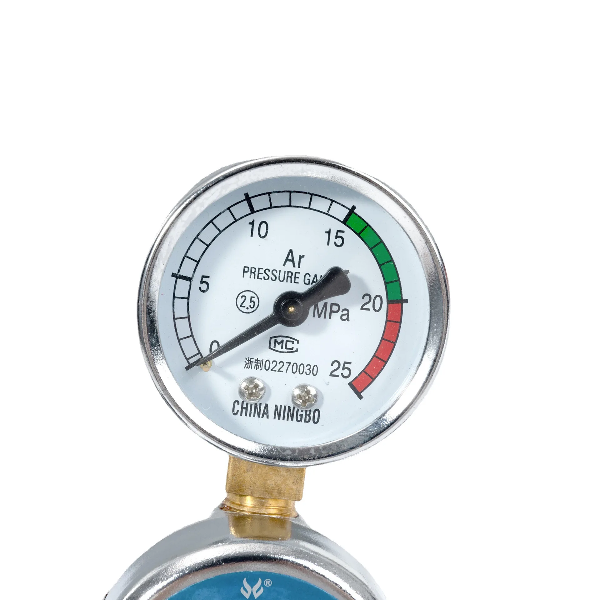 Double Tube Argon Meter Argon Pressure Reducer Pressure Gauge Pressure Regulator Pressure Measuring Instruments Tools