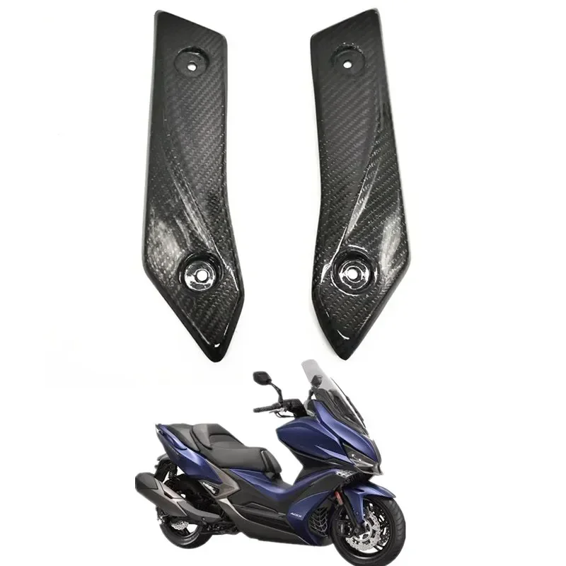 

FOR KYMCO S400 Motorcycle Accessories Carbon Fiber Windshield Strips Cover S 400