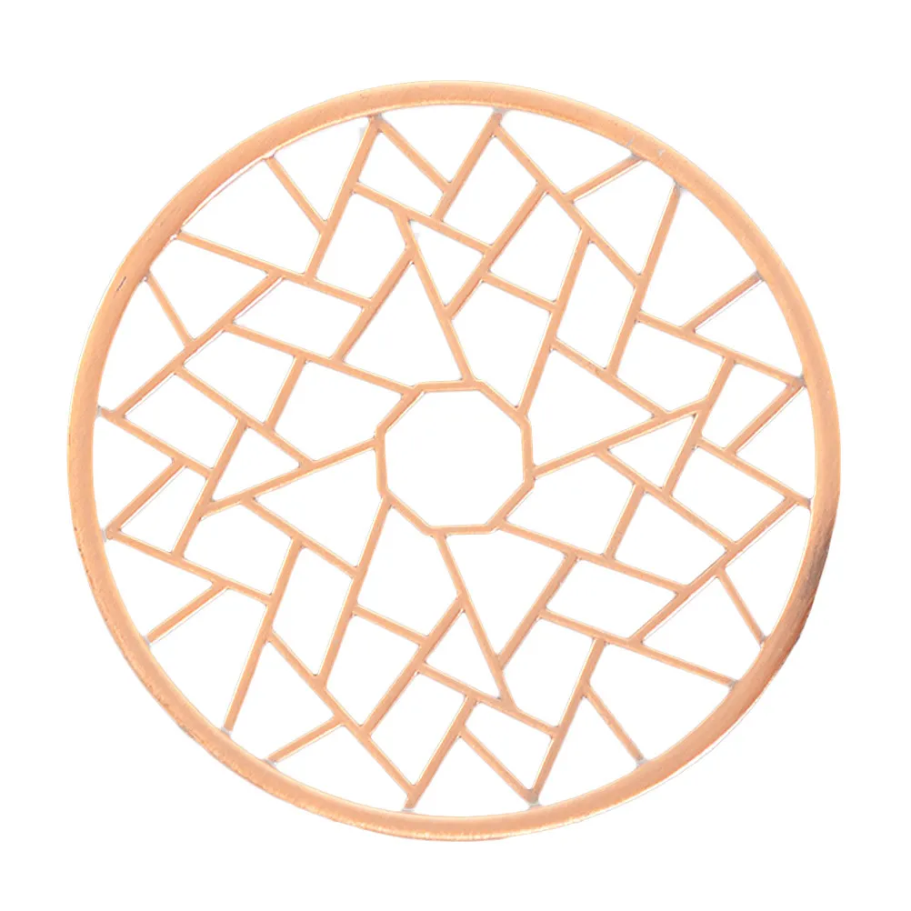 Modern Alloy Trivet Mat Tea Ceremony Stove Mat Teapot Warmer Pad Countertop Kitchen Trivet Nonslip Hot Pan Holder Food Heating