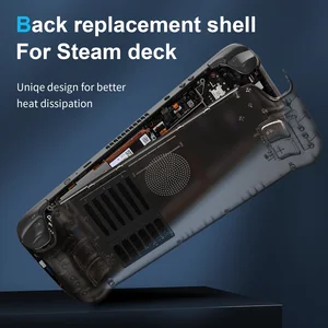 Aksesori Game Baru Untuk Steam Deck Cangkang Perumahan Pelat Belakang Pelat Muka Pengganti Kustom untuk Konsol LCD Steam Deck 12 kasus steamdeck penjualan terbaik - №