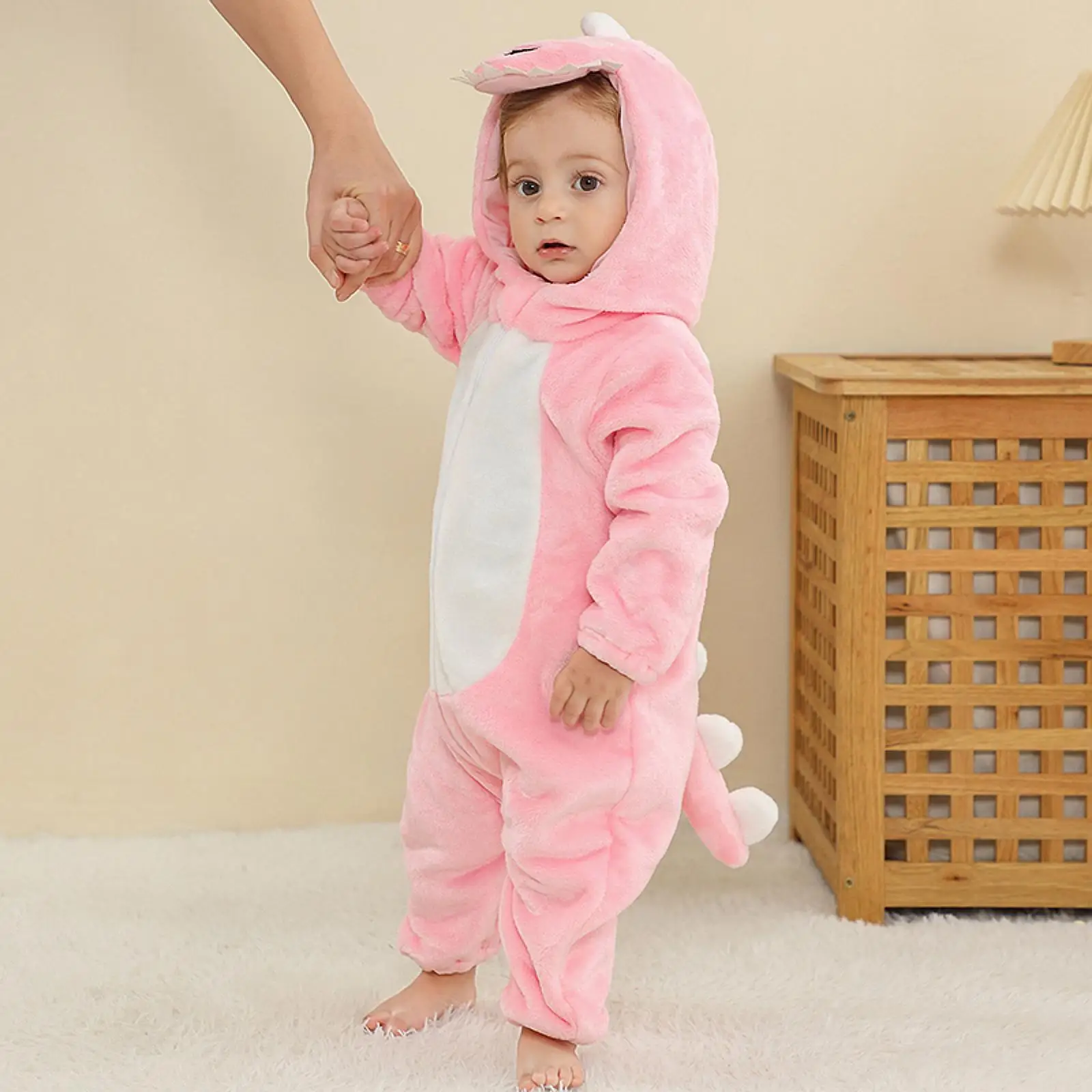 Halloween Stegosaurus Coverall Jumpsuit Costume Clothes Outfit Baby Outerwear for Halloween Girls Boys Casual Infants Sleeping