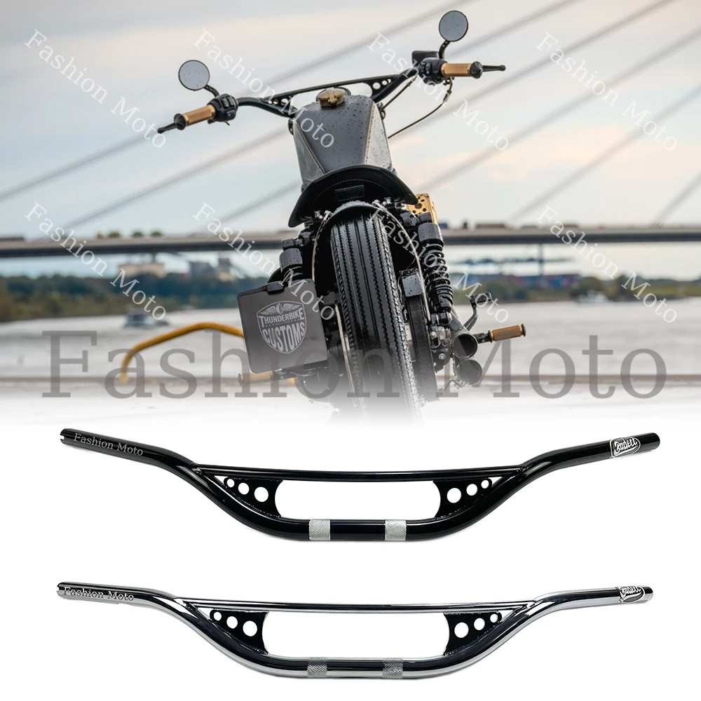 Motorcycle Hollywood handlebars for Harley Dyna Soft tail slim Fat Boy Breakout Street Bob 1 inch Custom handlebars