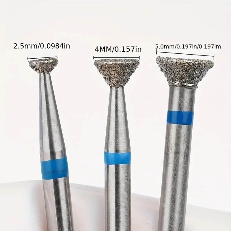 مسمار الفن تلميع إزالة رئيس القرص طحن لدغ T المطاحن طاحونة الماس الكهربائية مسمار مثقاب الخشب إهاب القاطع مانيكير أداة #3
