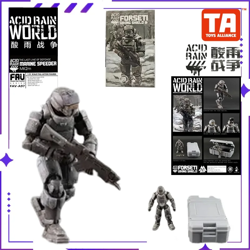 

TOYS ALLIANCE Original Acid Rain War Viking Shield Snow Infantry Finished Product Mobile Soldier Doll Model Handmade Toy Gift