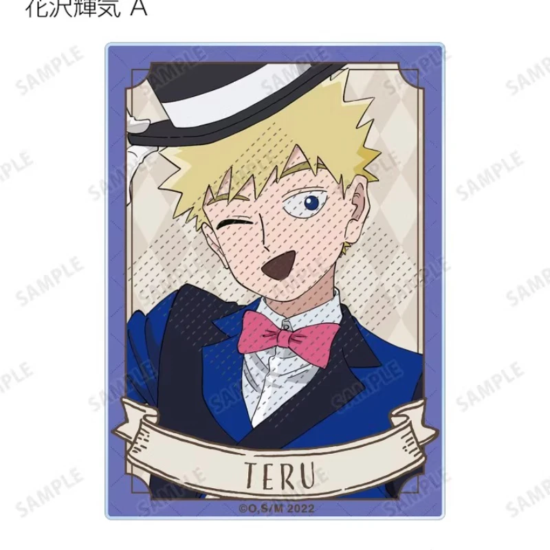 Gioco Ritsu Kageyama Shigeo Acrilico Stand Figura Bambola Anime Hanazawa Teruki Reigen Arataka Portachiavi Cosplay Giocattolo per il Regalo