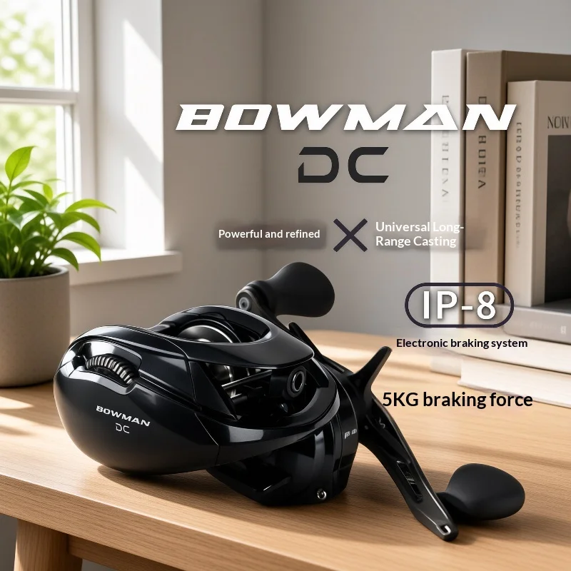 hot-takuma-bowman-dc-electronic-baitcasting-reel-ip8-brake-system-ultra-light-long-cast-reel-with-loud-click-lure-fishing