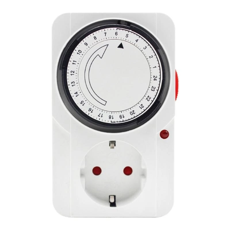 

Y2GD Energy Saving Timer Plug Socket with 15 Minutes Interval Home Security Switches