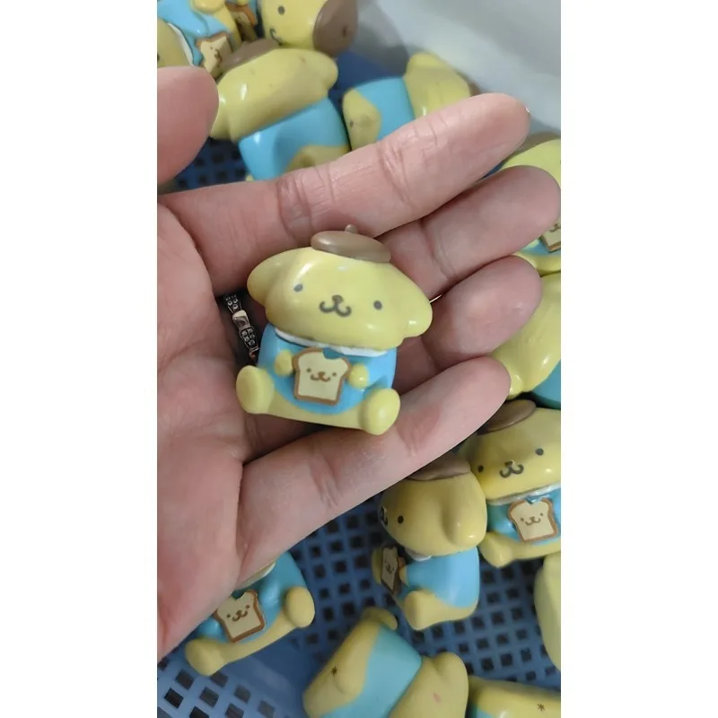 Sanrio Figure Melody Cinnamoroll Pochacco Pom Pom Purin Ornaments Accessories Childreen Collection Present