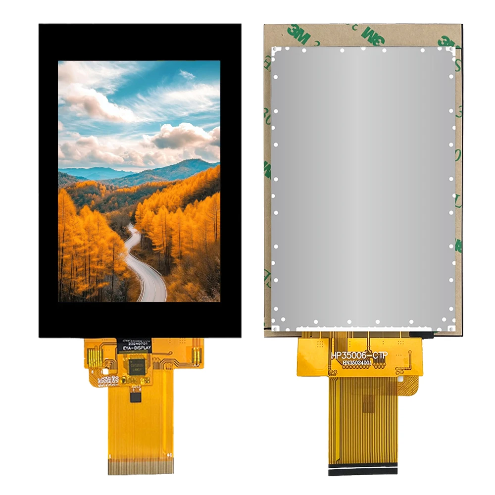 

3.5 Inch TFT Display Module HD IPS Full View 320*480 5-Dot Capacitive Touch 40PIN SPI MCU Interface