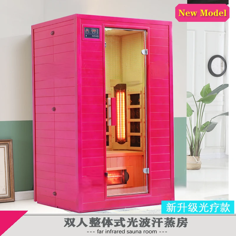 Household sauna/Tomalin tourmaline steam room/far infrared single and double light wave sweat steam room