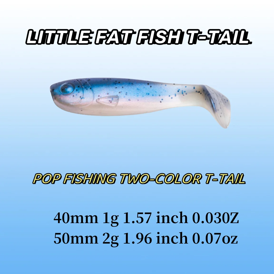 MUKUN 10 teile/los Shad Wurm Weichen Köder T Schwanz Jigging Wobbler Angeln Köder Tackle Bass Pike Aritificial Silikon Swimbait – Detail 3