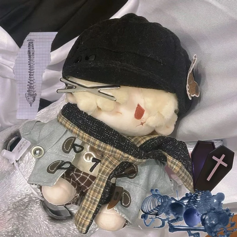 Anime Andrew Kreiss Grave Keeper Identity Ⅴ 20cm Nude Body Plush Doll Toys Soft Stuffed Plushie a7746