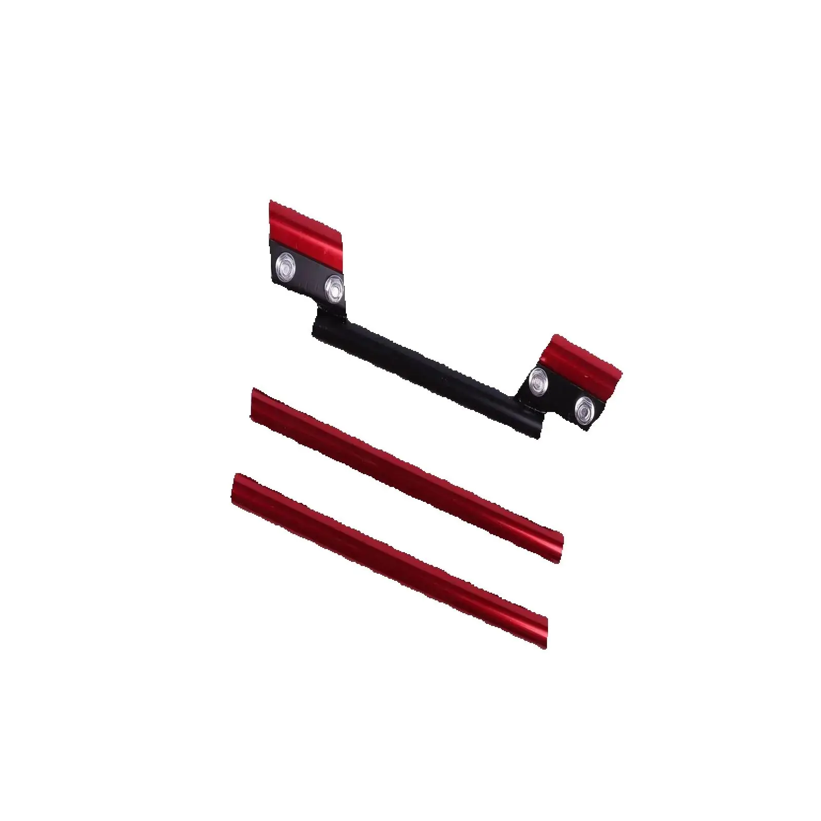 

7/8" 22mm Motorcycle Handlebar Red For Universal Motor Bicycle ATV Handlebars