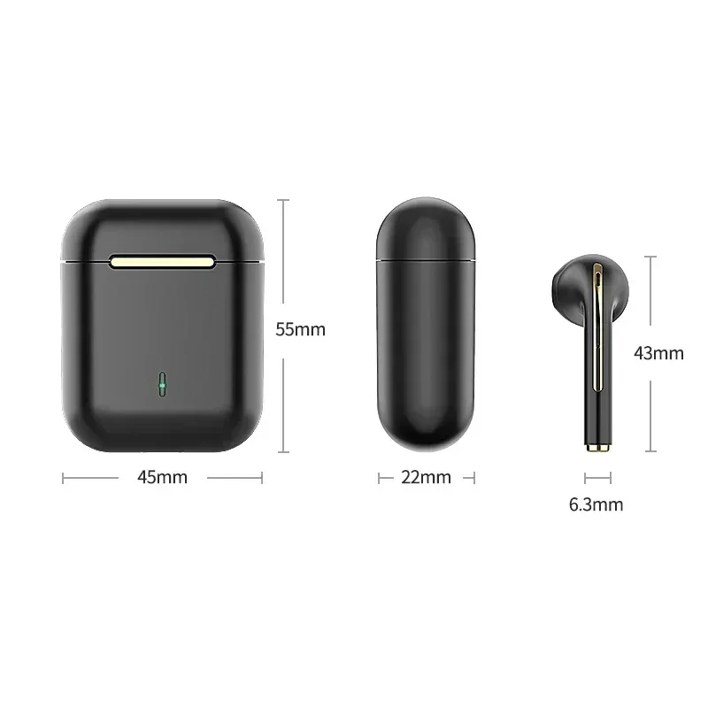 Xiaomi Ohrhörer echte drahtlose Kopfhörer Geräusch unterdrückung Update Bluetooth 5,3 Headset HD Musik Kopfhörer In-Ear Freis prec heinrich tung mit Mikrofon