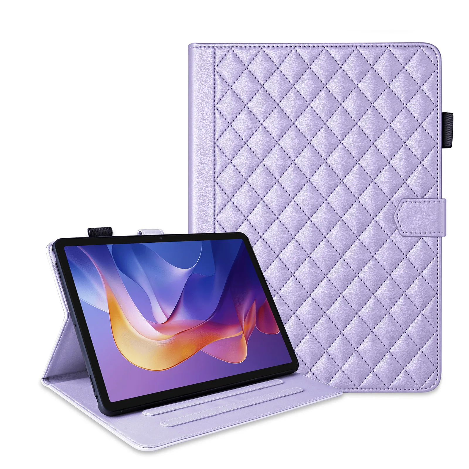 

Кожаный чехол-кошелек для планшета Xiaomi Redmi Pad 2 11 дюймов K Pad 8,8 2025 7 11,2 SE8.7 Cards Solt Stand Diamond Book Case