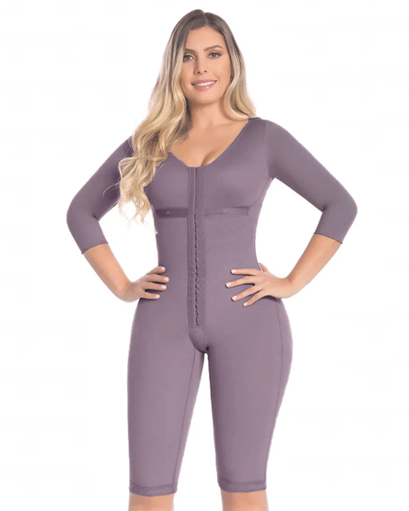 High Compression Garments After Liposuction Girdle bra Fit 360 brooches REF Postoperative Recovery Full Bodysuit