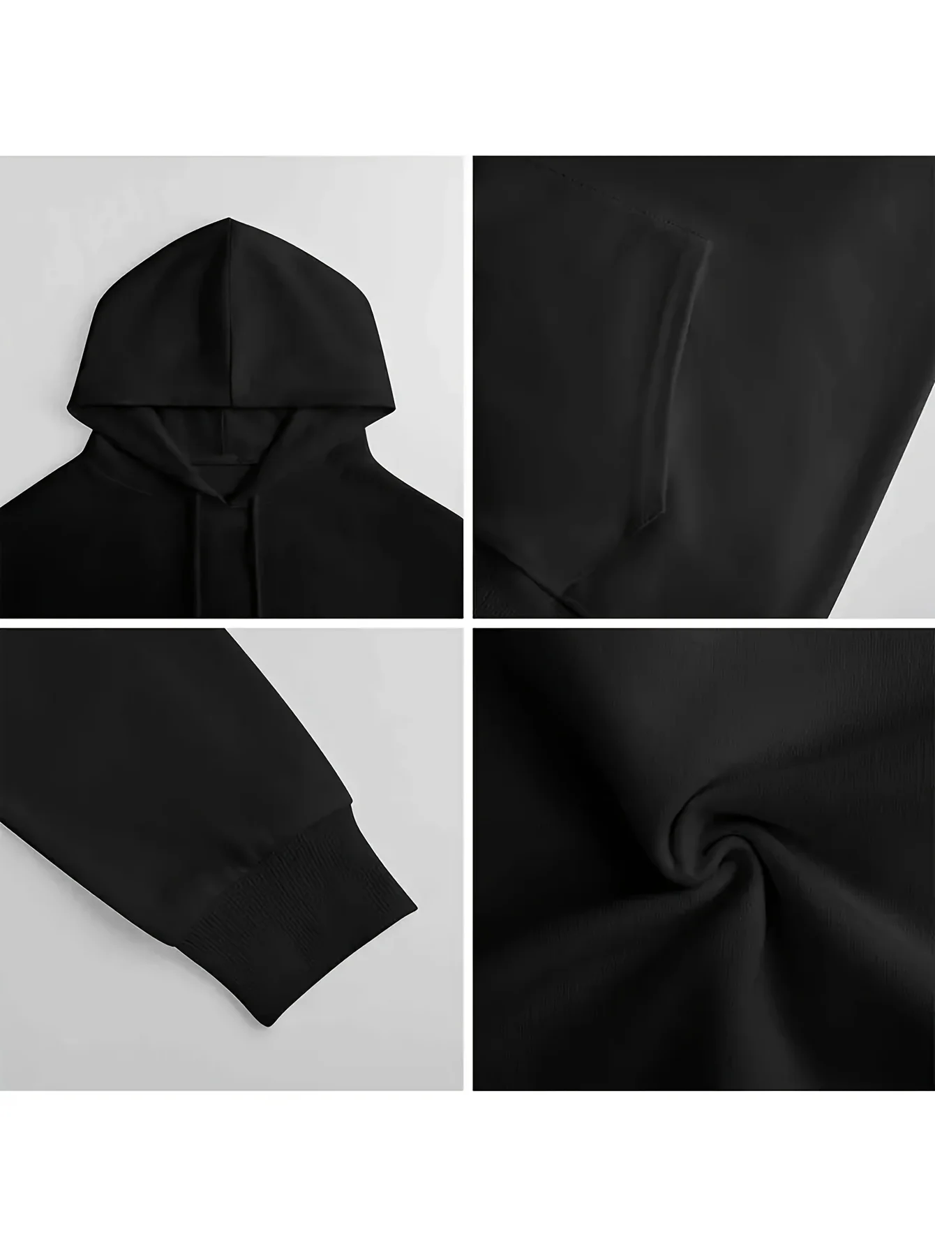 Men's casual hooded sweatshirt with floral letter print, comfortable and trendy daily casual fashion with good warmth retention.