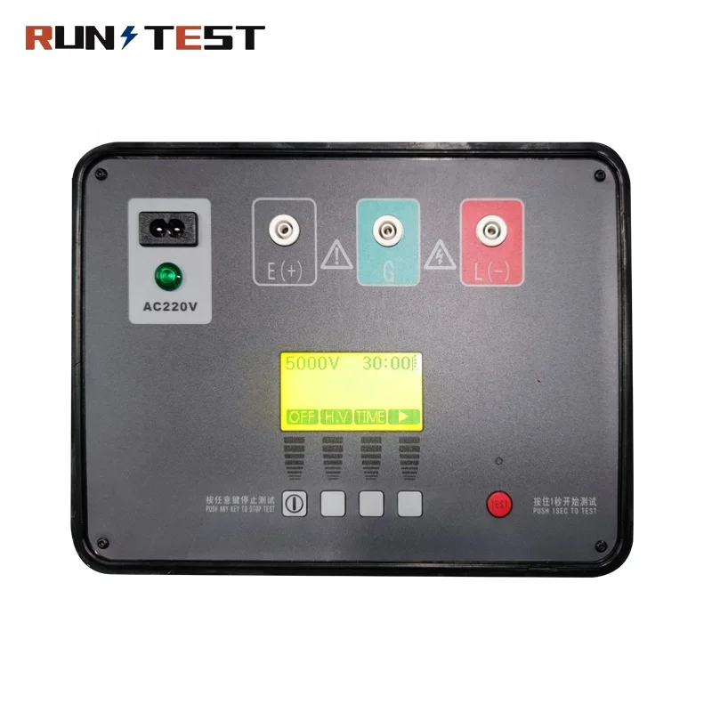 High Speed 5kv Digital Megohmmeter High Voltage Insulation Resistance Measuring Instrument Tester