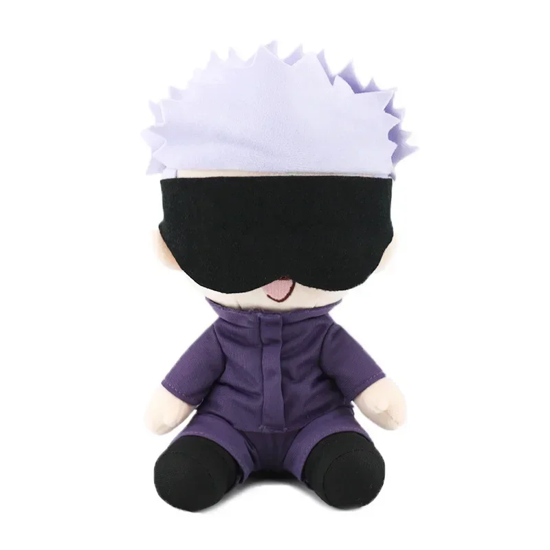Jujutsu Kaisen Plüschfiguren: Satoru Gojo, Fushiguro Megumi, Itadori Yuji, Inumaki Toge - Anime-Figuren, Kawaii Stoffpuppen, Geschenke für Feiertage