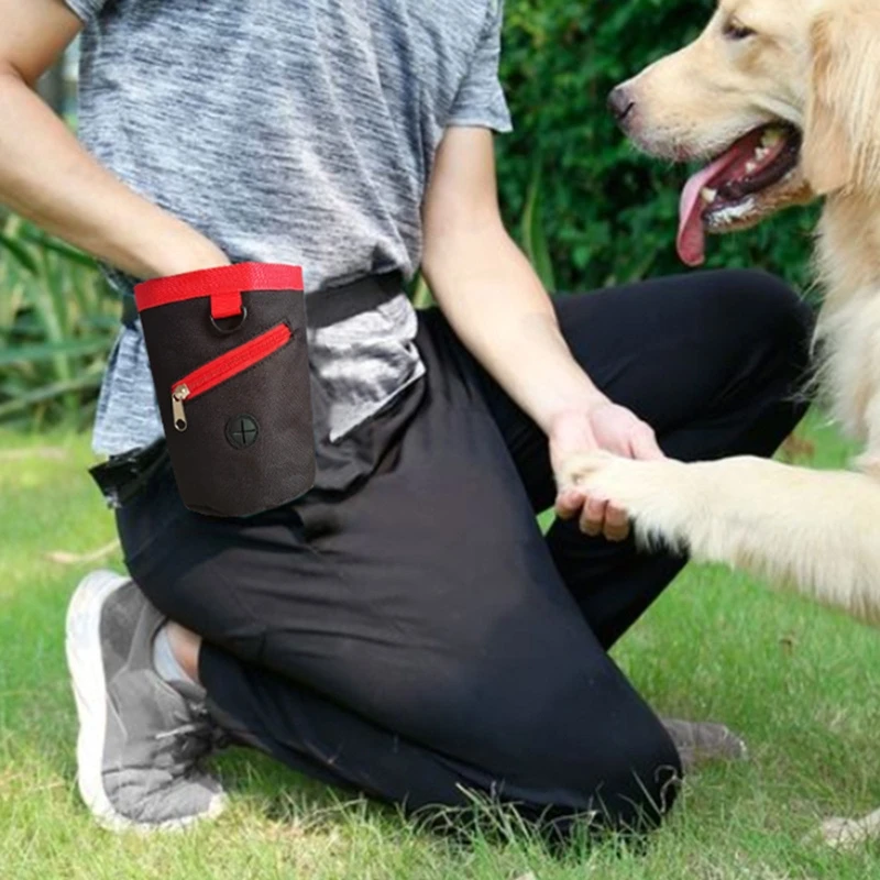 Dog Treat Pouch Pet Training Bag for Small to Large Dogs Pet Snacks Toys Drop Shipping