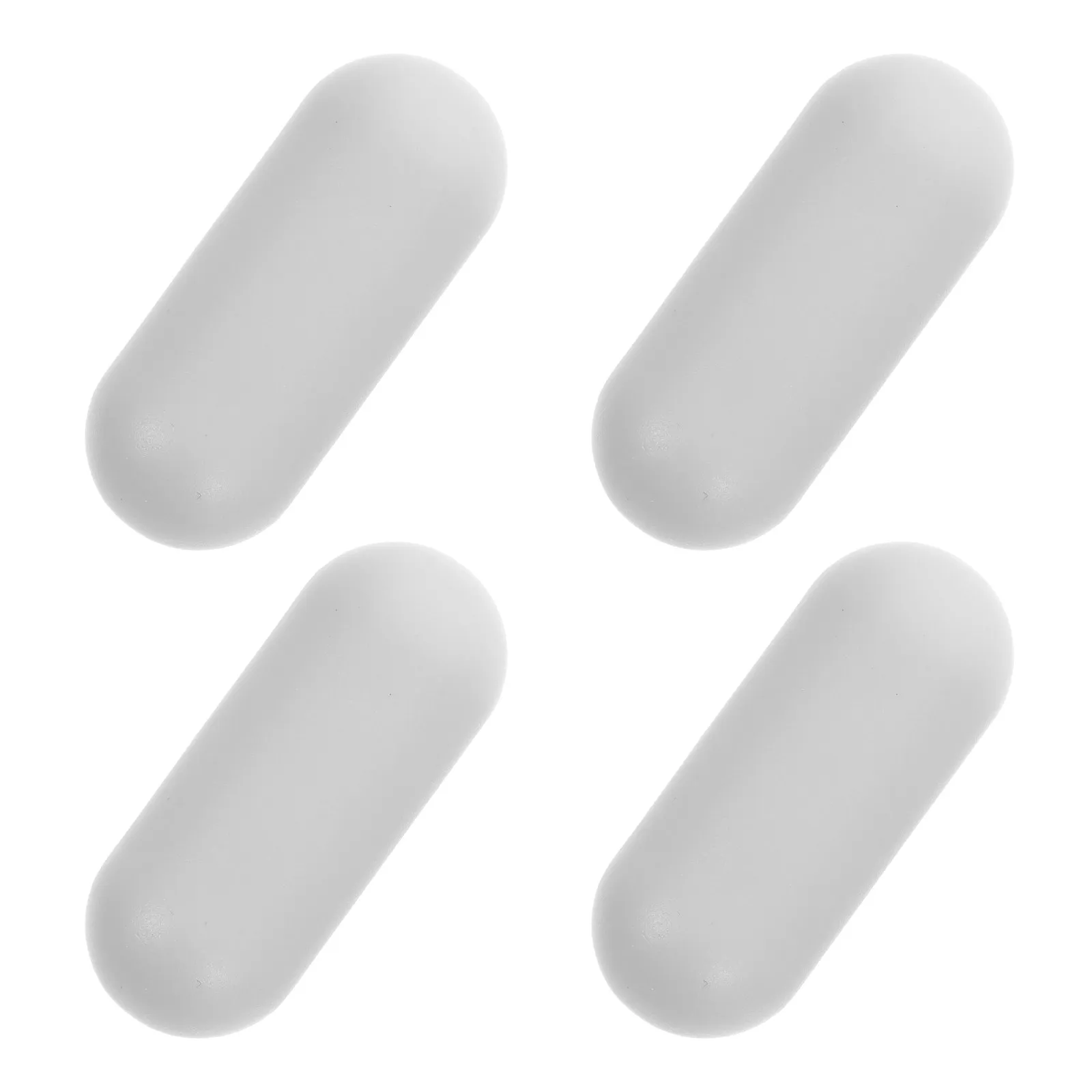 

4Pcs Toilet Seat Bumper Sturdy Plastic Lifter Cushioning Pad with Superior Buffering for Toilet Lid Protection Easy Fit Grey