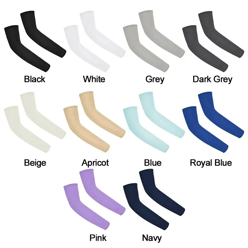 Sports Cooling Arm Sleeves Children's Basketball Cycling Arm Covers Outdoor Sports Mosquito and UV Protection Sleeves image 5