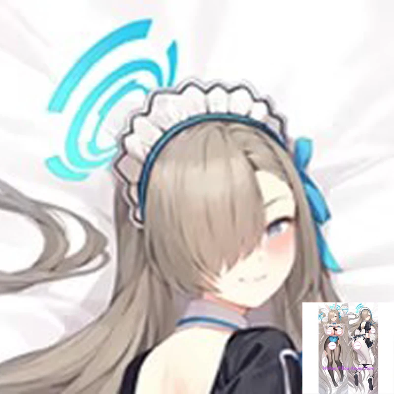 

Dakimakura Anime Pillow Cover Asuna Double Sided Print Life-size Halloween Christmas Decoration