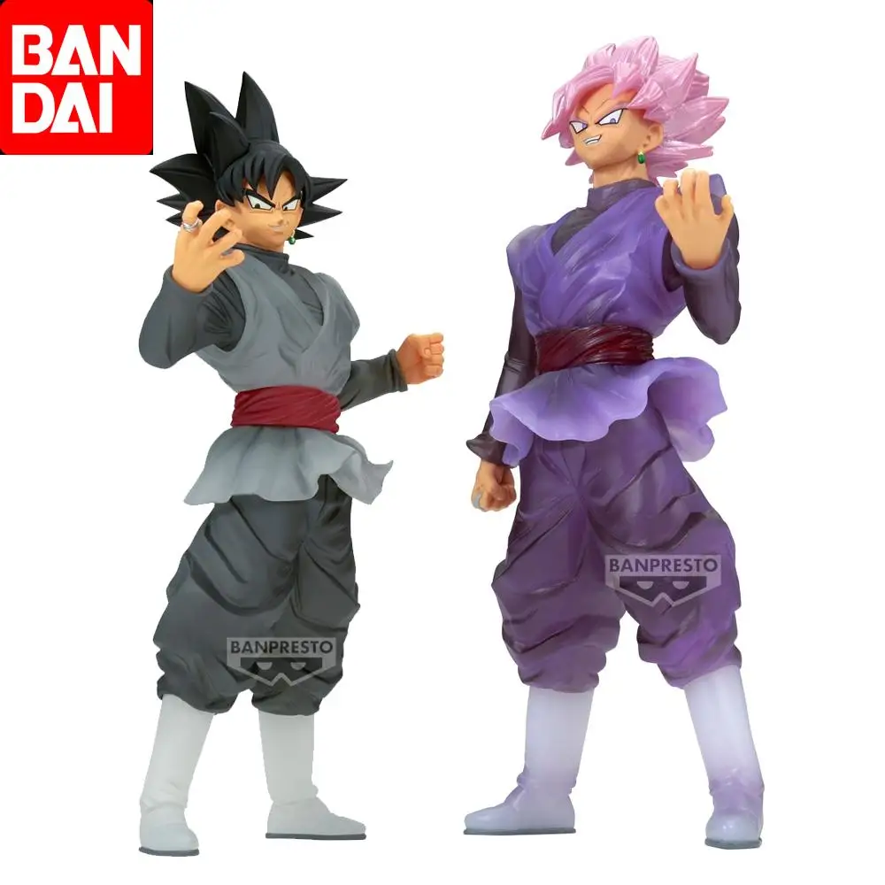 Bandai Original Dragon Ball Super CLEARISE Zamasu Goku Black Anime Action Figure Toys For Boys Girls Children Birthday Gifts