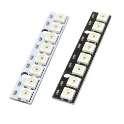 8 channel WS2812 5050 RGB LED lights built-in full color-driven development board