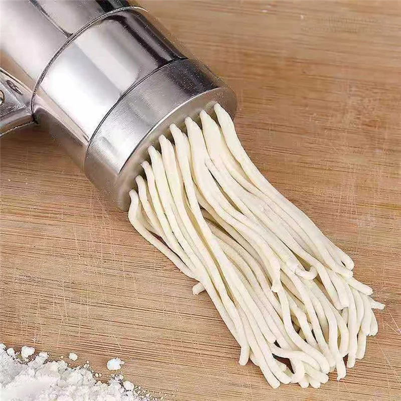 

【24 Hours Sale】Stainless Steel Noodle Machine Manual Noodle Machine Stainless Steel Noodle Machine Noodle Pressing Machine