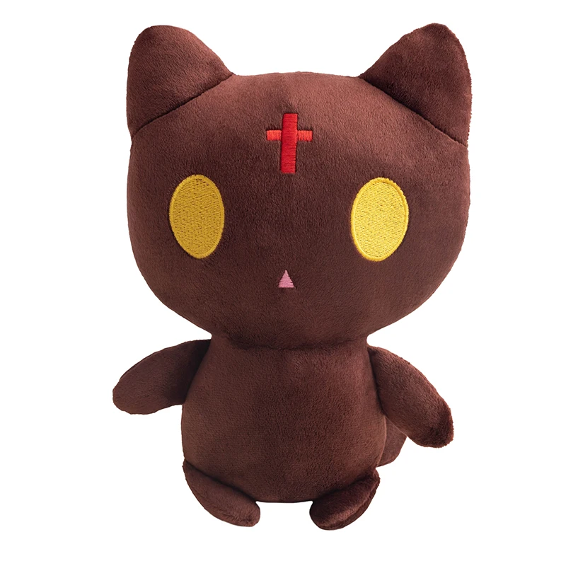 Peluche à l'effigie du chat Mégumin dans un monde merveilleux, anime japonais, jouet idéal comme cadeau créatif pour un enfant